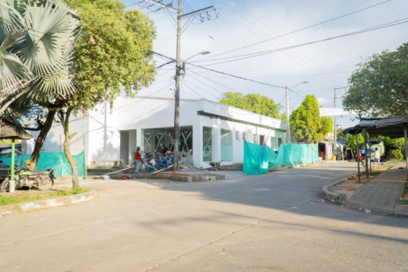 Nuevo Centro de Salud de El Llanito en Barrancabermeja supera el 86% de avance